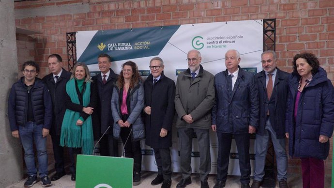 La Asociación Española contra el Cáncer comienza la construcción de 'La casa de la vida' en Pamplona.