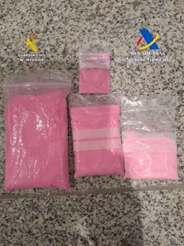 Droga que llevaba la presunta autora