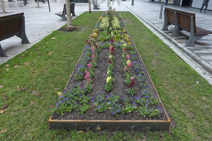 Parterre en Pamplona.