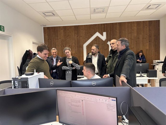 Inauguración  en Idiazabal el Centro de Industrialización de la Construcción (EIZ)