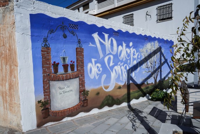 El programa de promoción del arte urbano 'Málaga Más Bella' estrena un nuevo mural en Camino de los Almendrales
