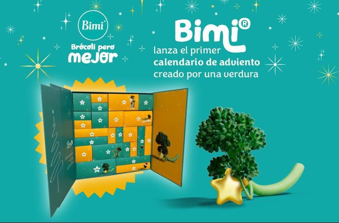 Bimi lanza el primer Calendario de Adviento de una verdura
