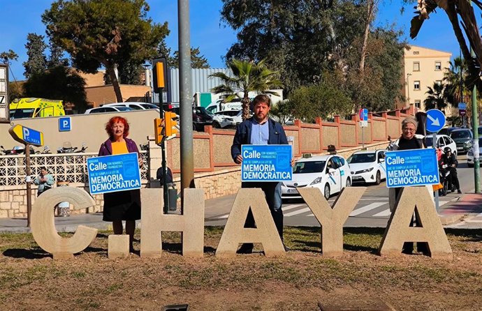 Nicolás Sguiglia, concejal portavoz de Con Málaga, exige la retirada inmediata de las letras de piedra de Carlos Haya y critica el incumplimiento de la Ley de Memoria Democrática en la ciudad