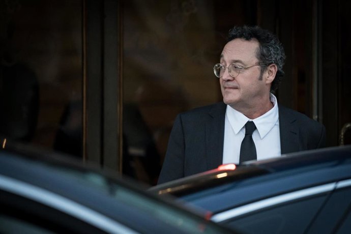 El fiscal general del Estado, Álvaro García Ortiz, a su salida del Tribunal Supremo, a 12 de noviembre de 2025, en Madrid (España). 