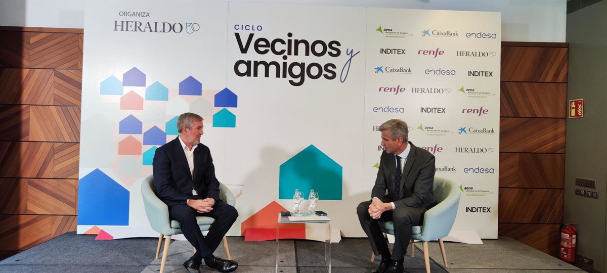 El presidente de Canarias no descarta tener que acudir a los tribunales por la reforma de la financiación autonómica