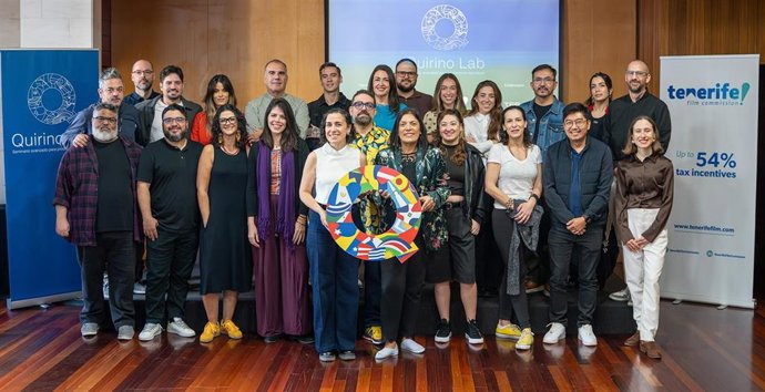 El programa de capacitación para profesionales de animación 'Quirino Lab' celebra su edición inaugural en Tenerife