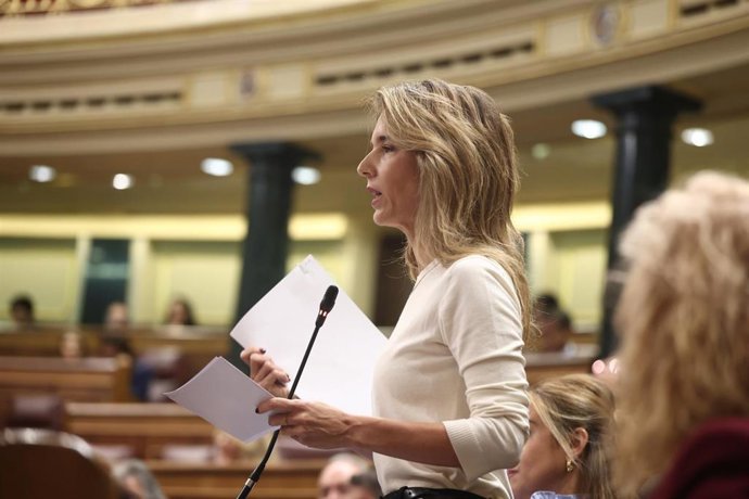 La diputada del PP Cayetana Álvarez de Toledo, en una sesión de control al Gobierno