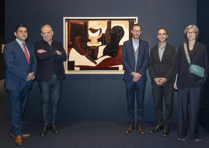 El director del Centre Pompidou París visita la exposición 'Picasso Memoria y Deseo'