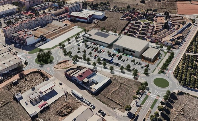 Parc Comercial previst a Montcada