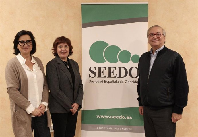 Representantes de la Sociedad Española de Obesidad