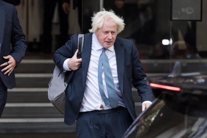 El ex primer ministro británico Boris Johnson