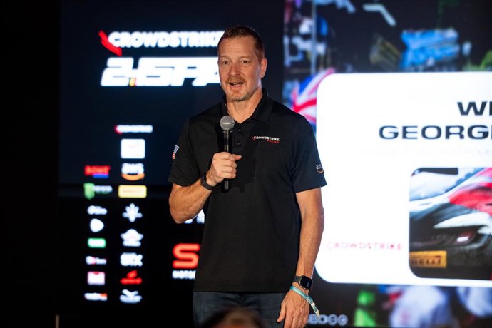 Archivo - June 27, 2025, Stavelot, Belgium: KURTZ George (usa), CrowdStrike by SPS, Mercedes-AMG GT3 Evo, portrait SRO Press Conference during the CrowdStrike 24 Hours of Spa 2025, 3rd round of the GT World Challenge Europe Endurance Cup 2025, from June 2