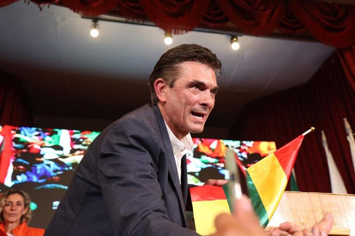 Archivo - El presidente de Bolivia, Rodrigo Paz