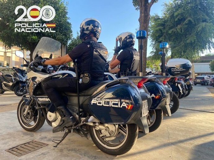 Archivo - Imagen de recurso de agentes de la Unidad de Policía Motorizada.