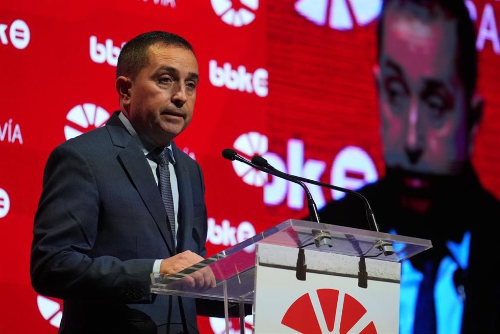 El presidente de la fundación BBK, Xabier Sagredo