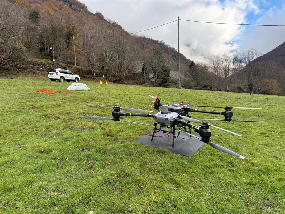 Uno de los drones del proyecto.