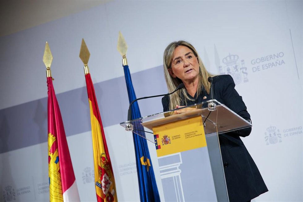 La delegada del Gobierno en Castilla-La Mancha, Milagros Tolón.