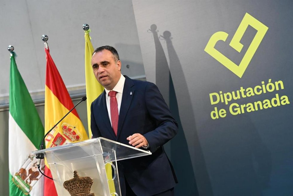 El presidente de la Diputación de Granada, Francis Rodríguez