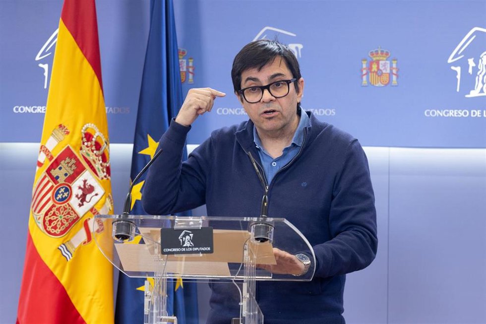 El portavoz de los Comuns en el Congreso, Gerardo Pisarello