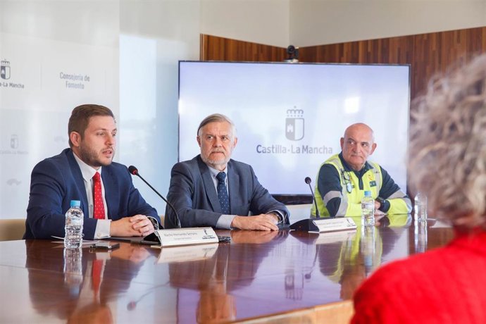 Acto de entrega de las alfombrillas.