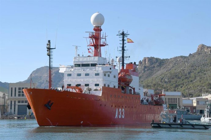 Archivo - El buque de investigación oceanográfica 'Hespérides'