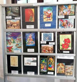 Correos y el Círculo Filatélico de Málaga celebran la Navidad con una exposición de postales