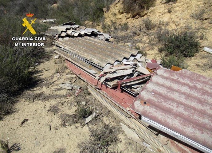 Fibrocemento retirado por la empresa