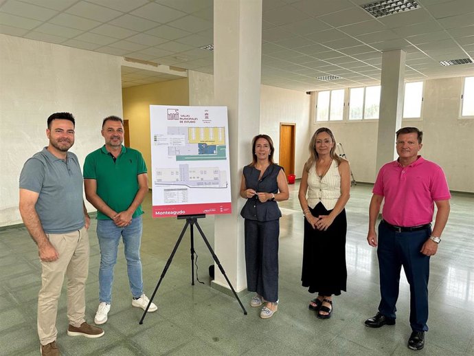 Presentación de la nueva Sala de Estudio 24 horas en el Centro Cultural de Monteagudo, que abrirá sus puertas el próximo año