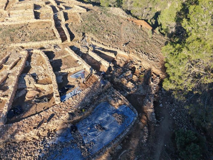 Montán encuentra en su yacimiento Monte Calvario el sistema defensivo más complejo de la Edad de Hierro