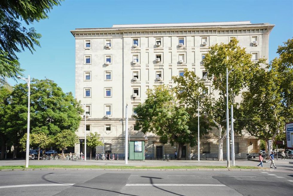 Exterior de la Audiencia Proncial, como foto de recurso.