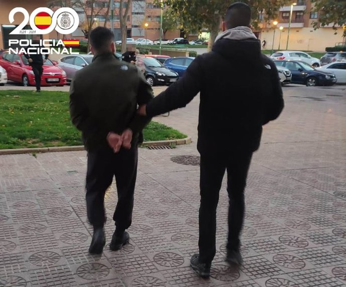 Detención de uno de los agresores a un joen en Burgos.