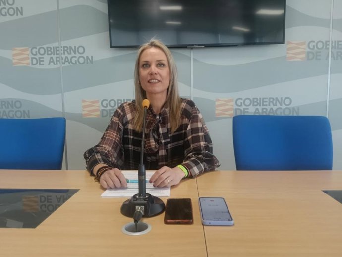 La gerente única de Atención Primaria del Servicio Aragonés de Salud, Pilar Borraz.