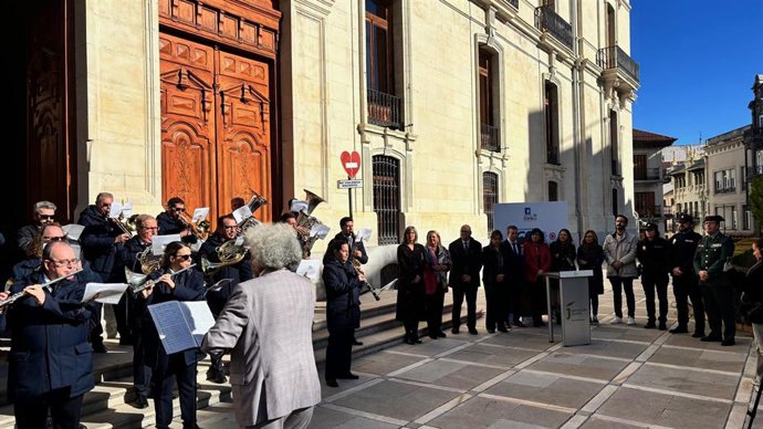 Imagen del acto conmemorativo