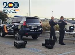 Policía Nacional. Unidad de Aérea de la Comisaría Provincial de Málaga.