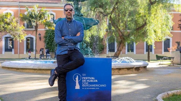 El director argentino Santiago Esteves, en el Festival de Huelva.