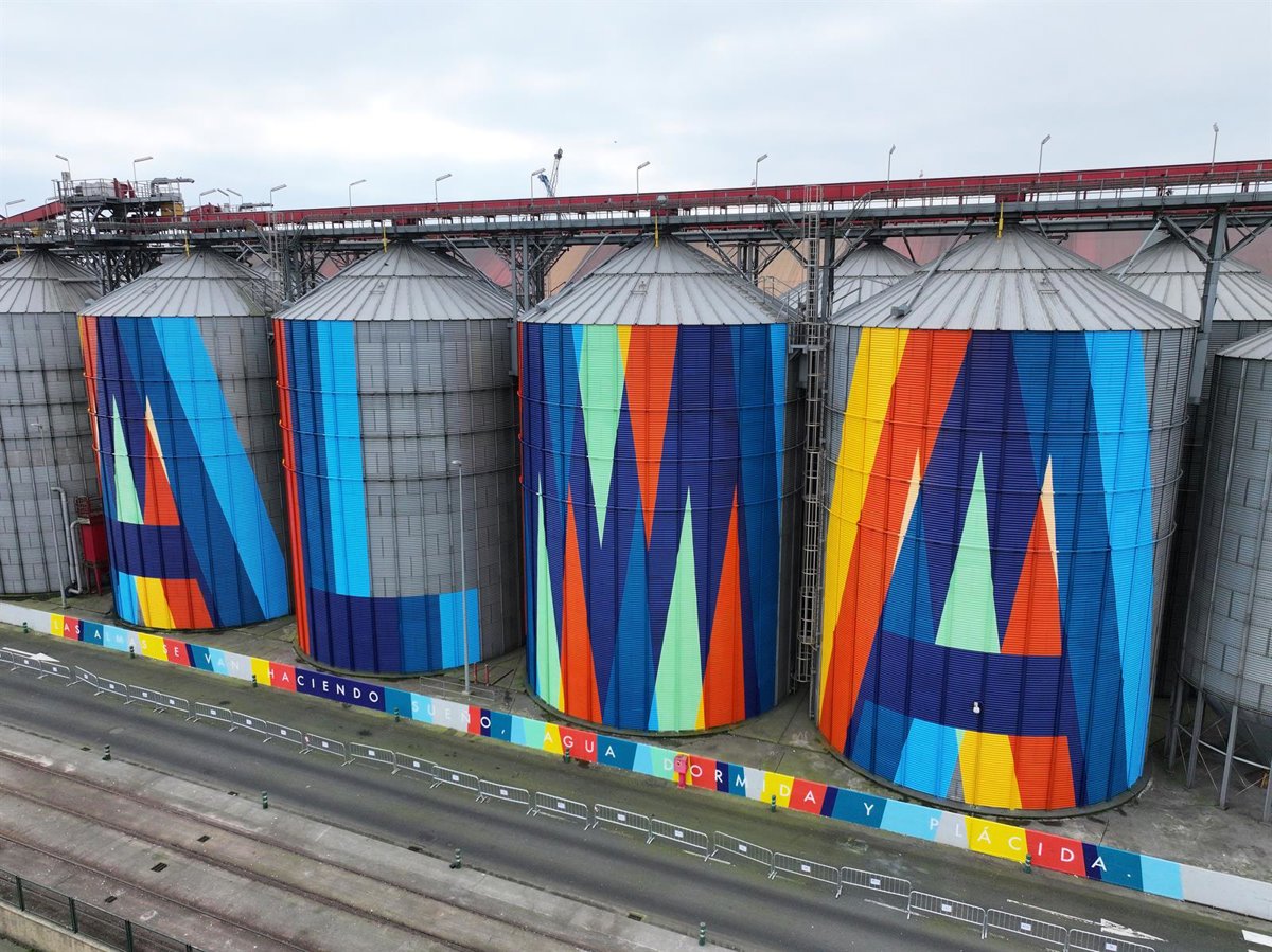 Boa Mistura presenta Alma en Madrid, un mural de cocreación para humanizar el puerto de Santander