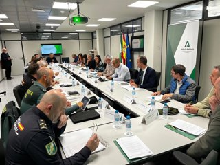 Reunión del Comité Asesor del Plan Infoca en Almería.