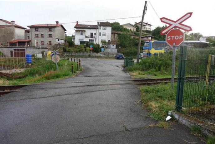 Paso a nivel P.K. 454/167 .