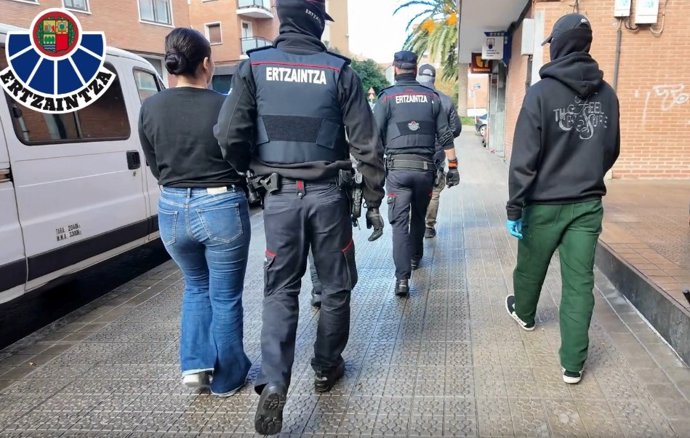 Operación antidroga en Getxo (Bizkaia)