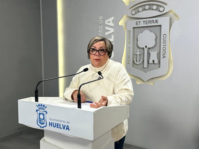 La concejal de Con Andalucía en el Ayuntamiento de Huelva, Mónica Rossi.