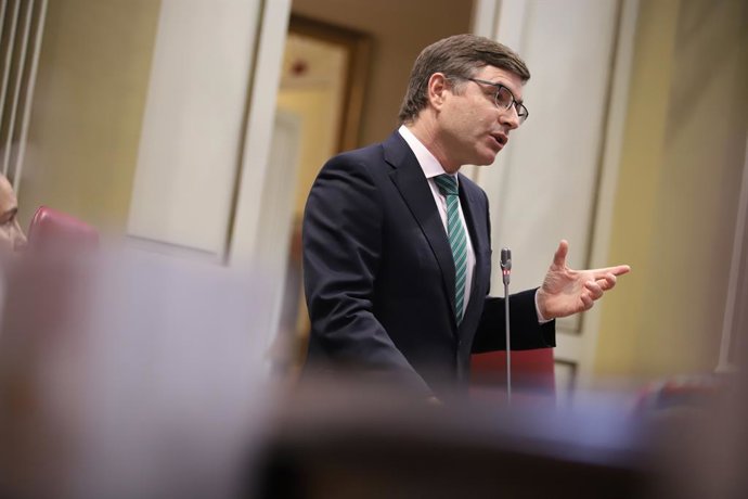 Archivo - Arquivo - O porta-voz do Grupo Parlamentar VOX, Nicasio Galván