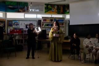 Taller de 'Memoria Sonora de la Bahía'  Impartido por Ñun ay géwël lañu (somos griots) en Cádiz.