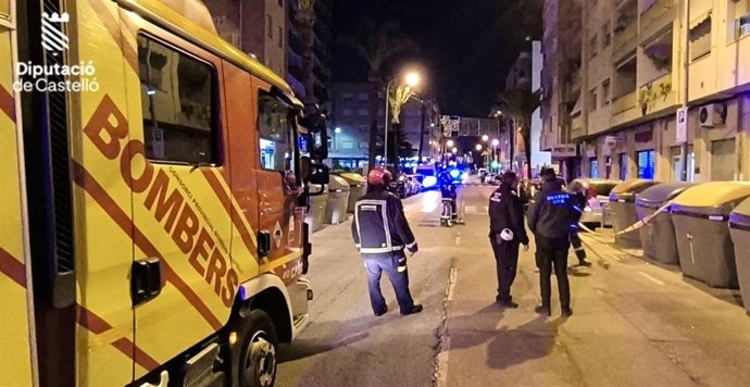Agentes del Consorcio Provincial de Bomberos de Castellón