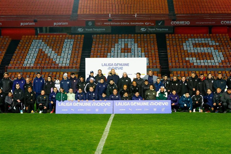 Inauguración de LaLiga Genuine Moeve 2025/26 en el Nou Stadi.