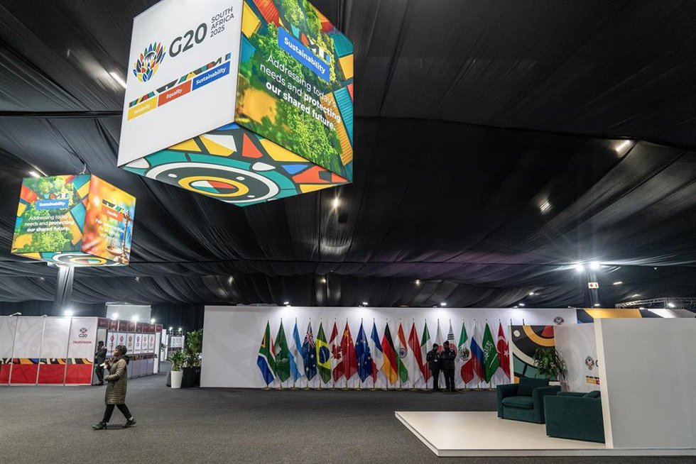Imagen de archivo de la cumbre del G20 en Johannesburgo (Sudáfrica)