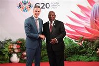 Sánchez y una docena de líderes se reúnen este sábado en el G20 para abordar el plan de paz en Ucrania