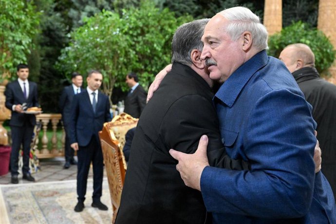 Archivo - El presidente de Bielorrusia, Alexander Lukashenko