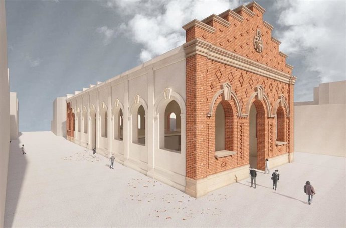 Archivo - Infografía del Mercado de Santiago.