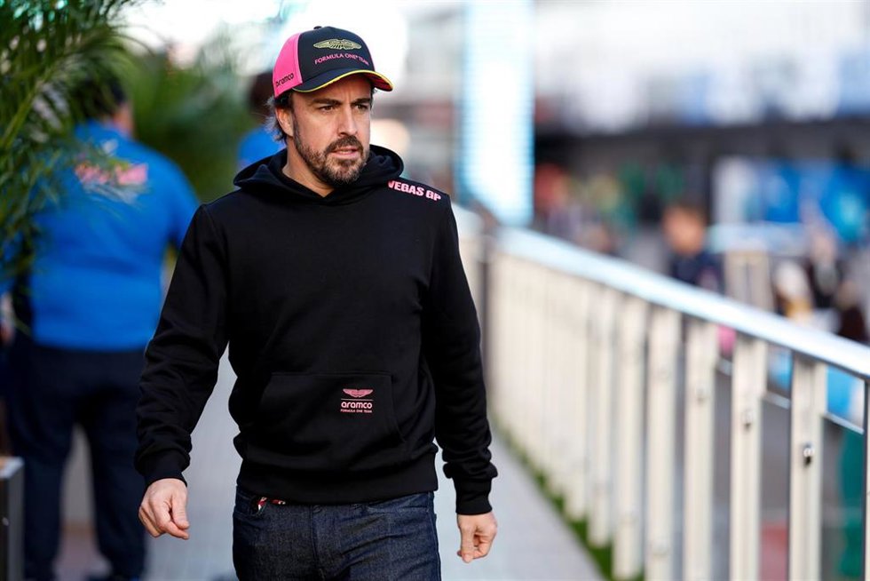 Fernando Alonso en Las Vegas
