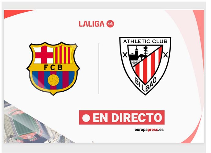 Onces Iniciales confirmados: Barcelona - Athletic: resumen y estadísticas del partido de la jornada 13 de LaLiga EA Sports